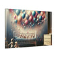 Skyward Serenade of Balloons - Canvas