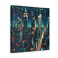 "Canvas of City Splendor" - Canvas