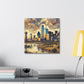 "Enchanting Dallas Serenade" - Canvas