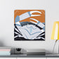 Crab in Art Deco - Canvas