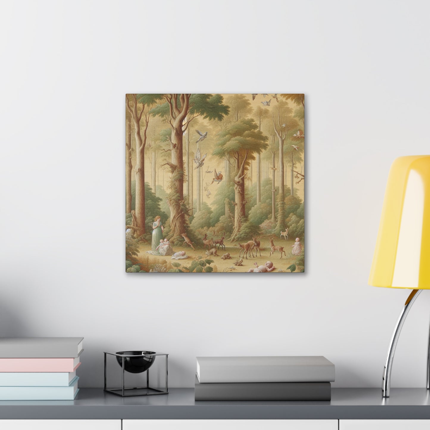 Whispering Woodland Haven - Canvas