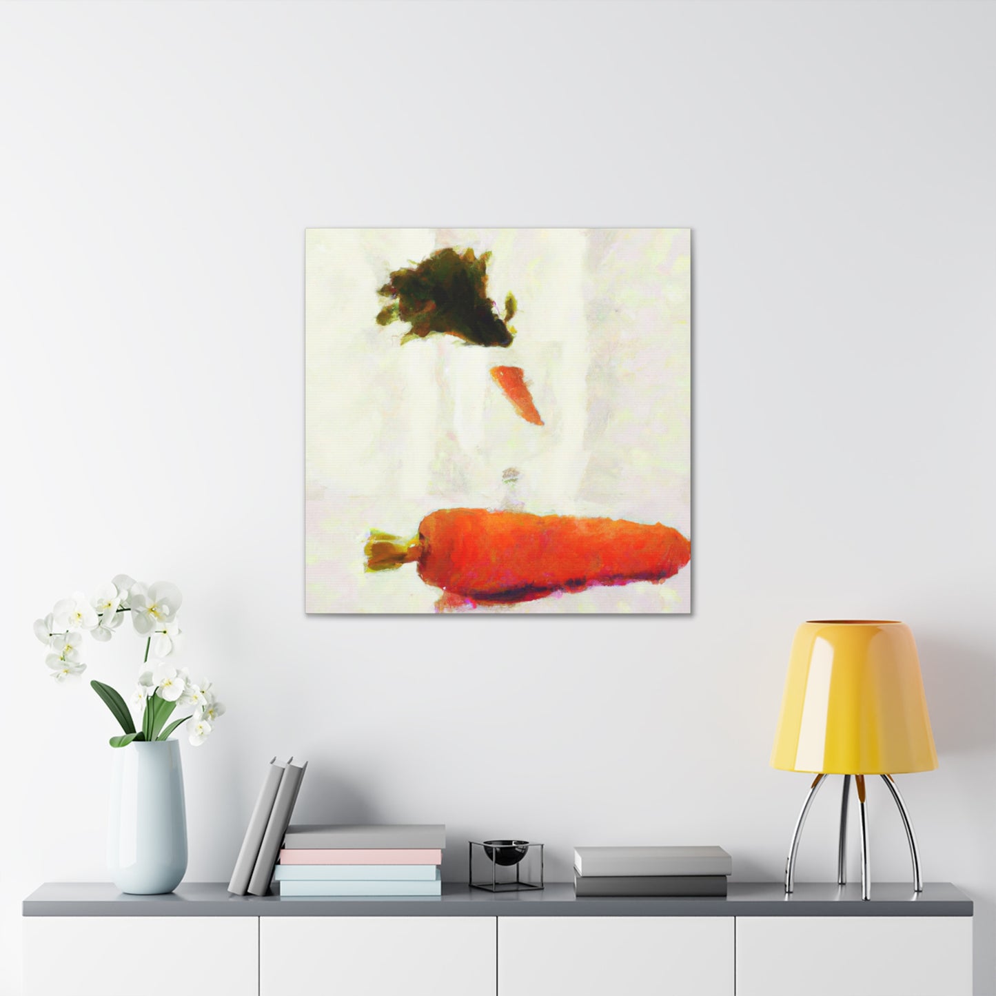 Carrots by Monet - Canvas