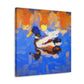 Mallard Duck Impressionism - Canvas