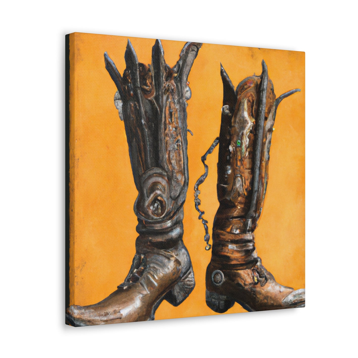 "Boots of Brass and Steel" - Canvas