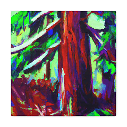 "Redwood in Abstraction" - Canvas