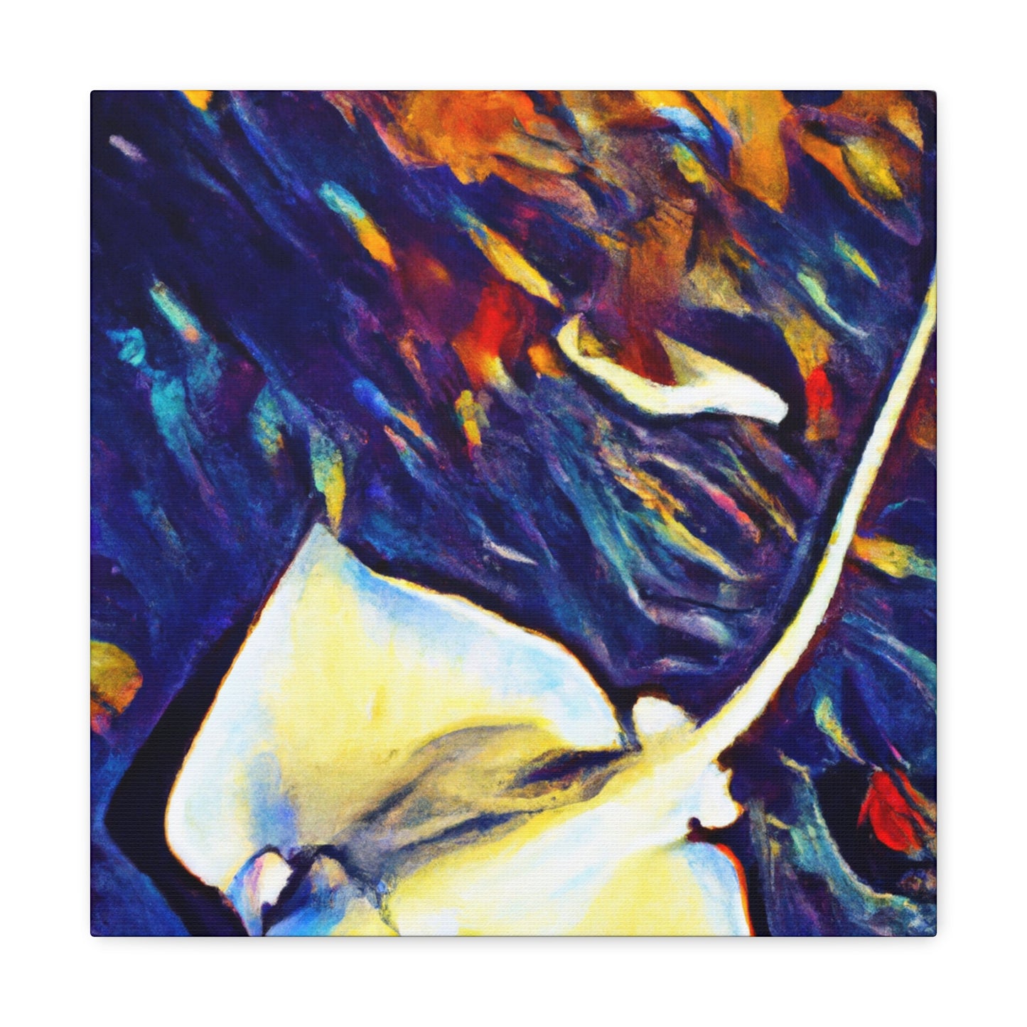 Stingray in Abstraction - Canvas