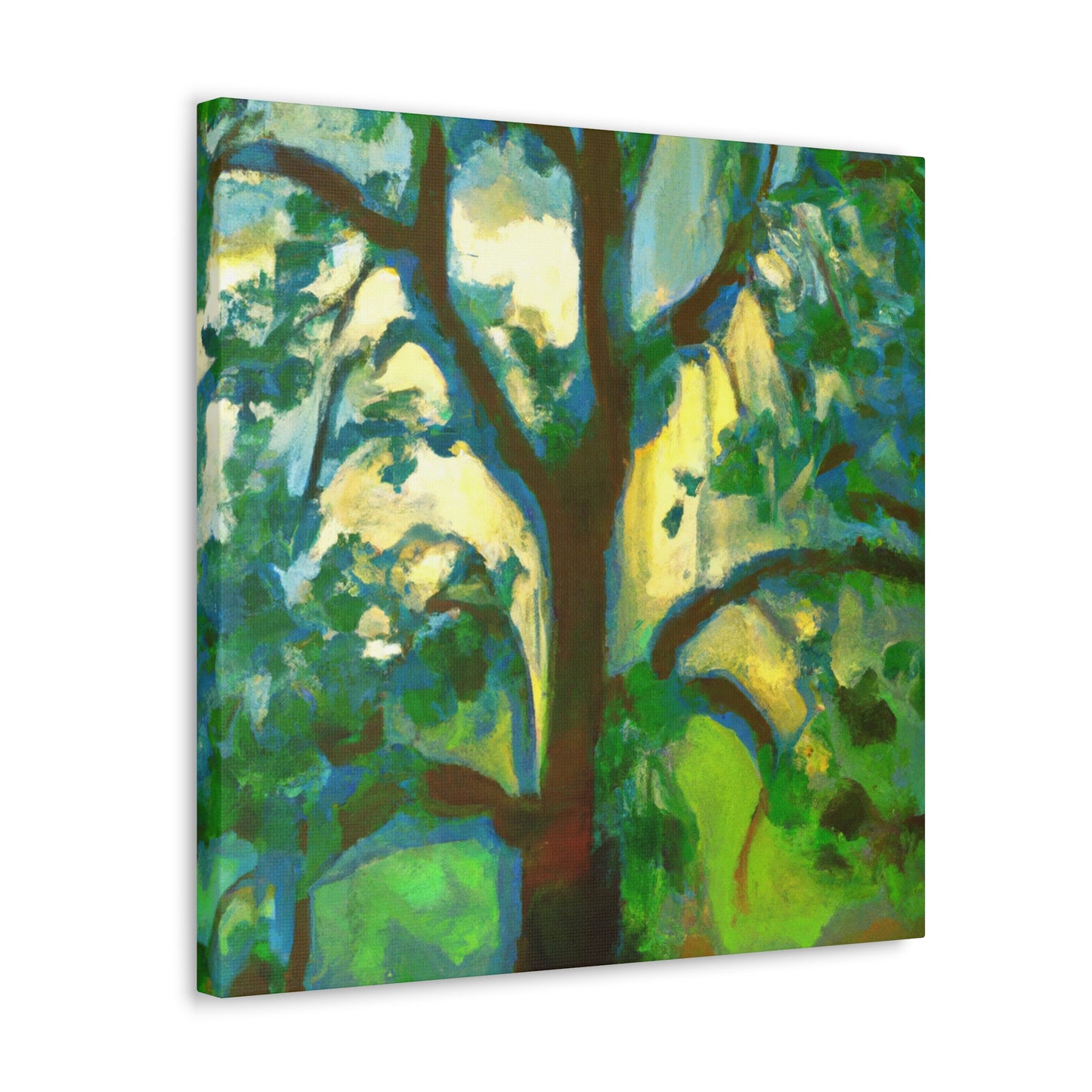 "Elm in Splendid Bloom" - Canvas