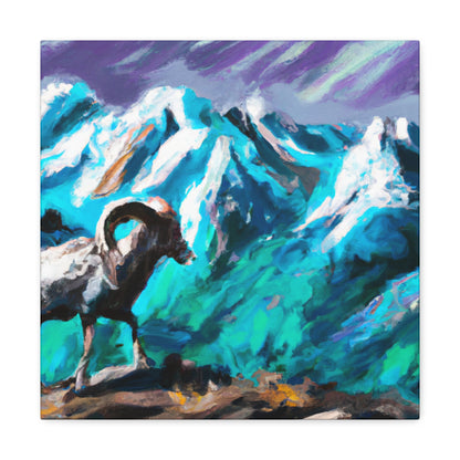 Big Horn Majesty. - Canvas