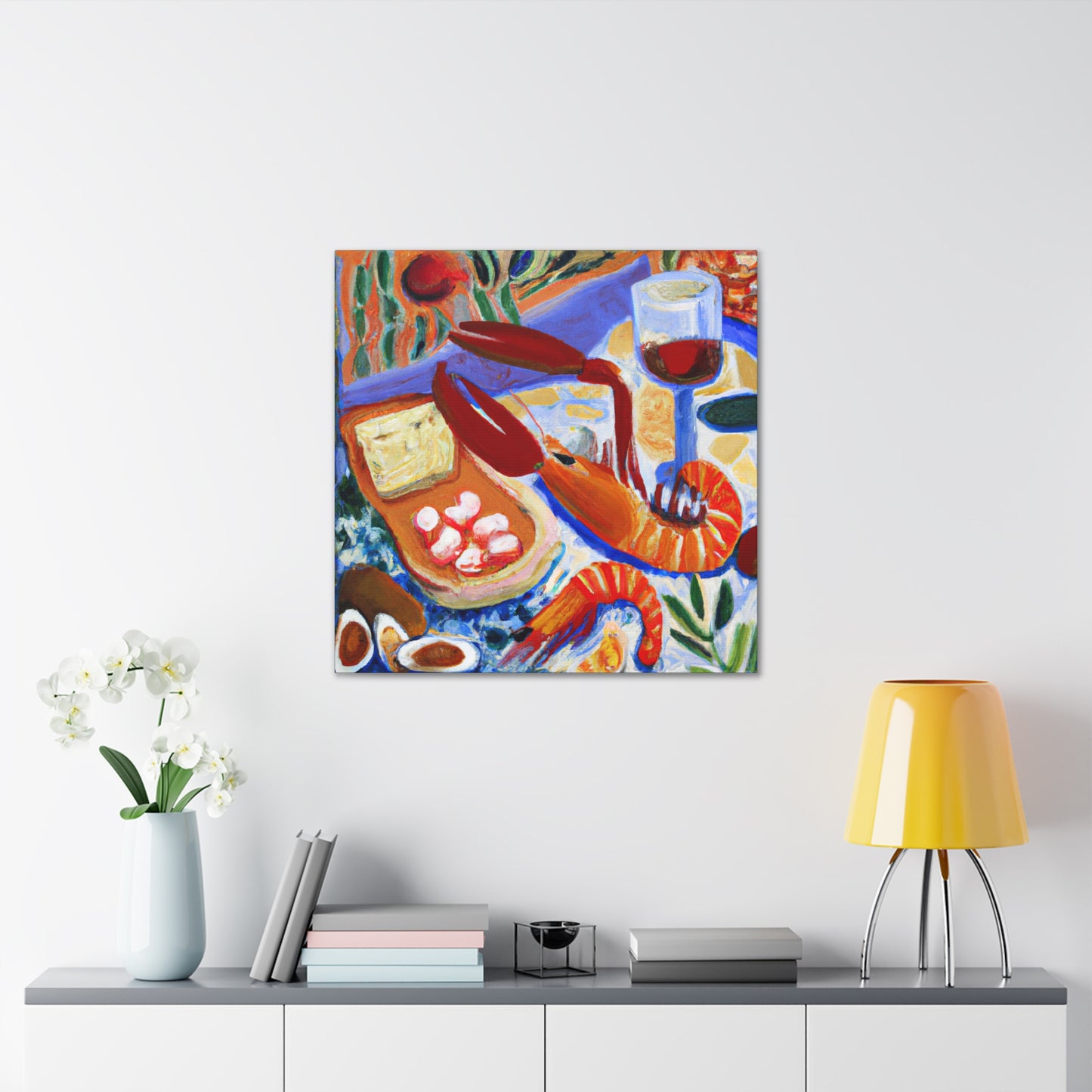 "Catch of the Day" - Canvas