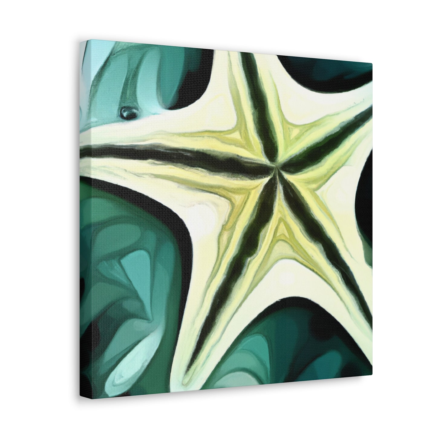 "Starfish Sparkles Aloft" - Canvas