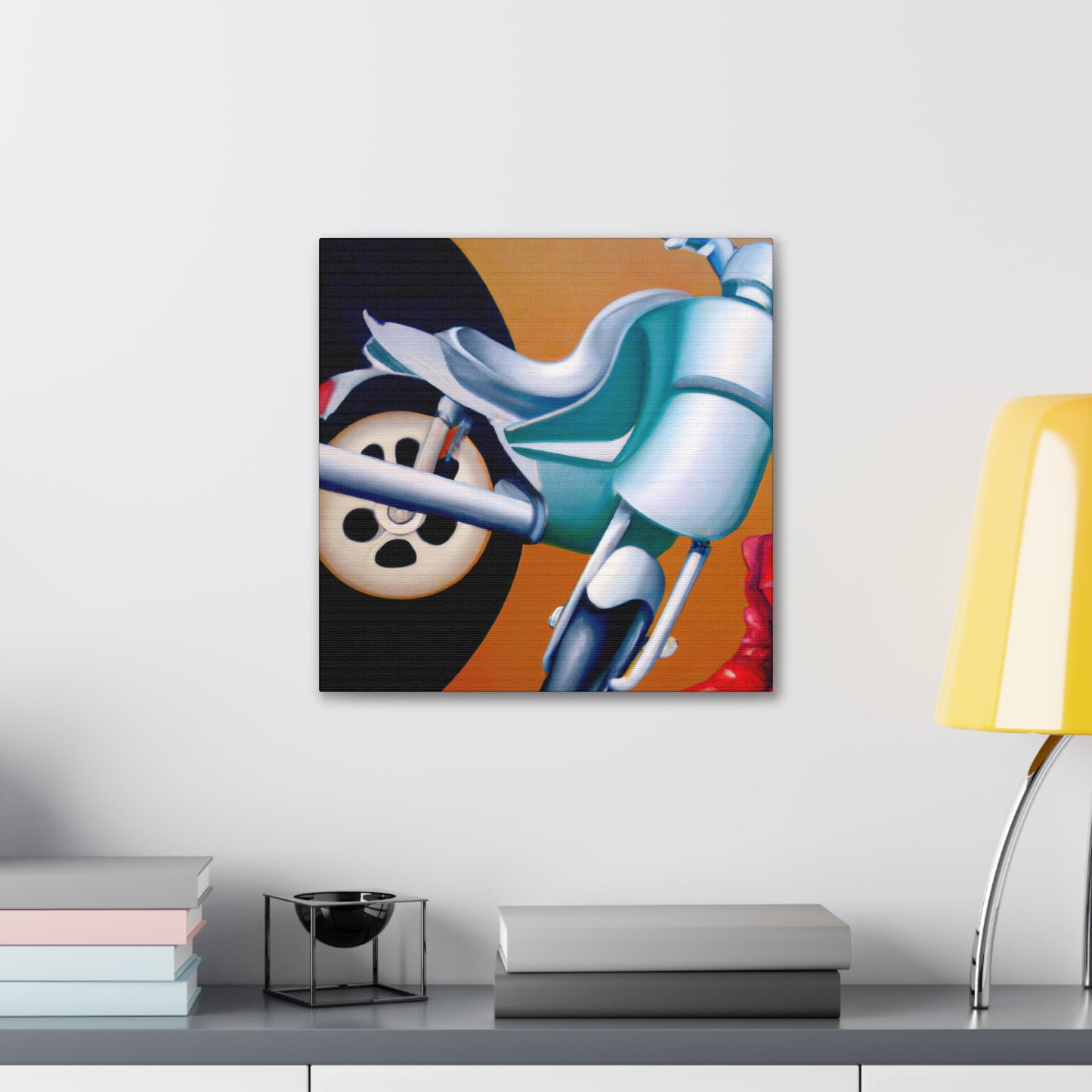 Moto Cycle Dreamscape - Canvas