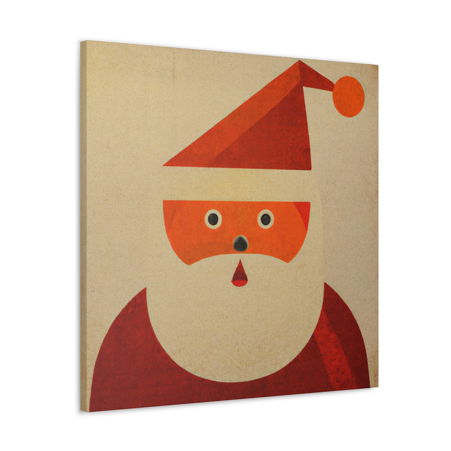 Santa in Art Deco - Canvas