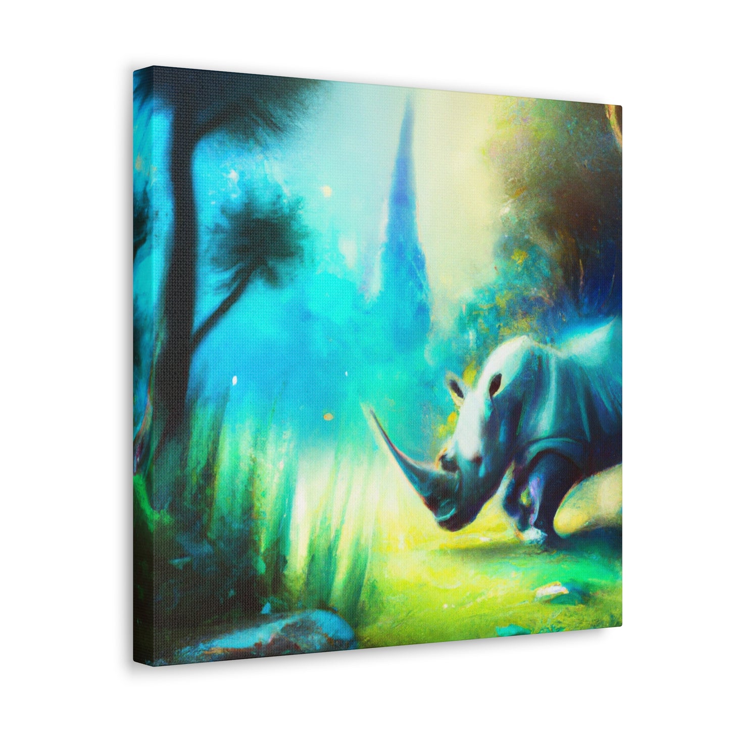 Rhinoceros in Dreamland - Canvas