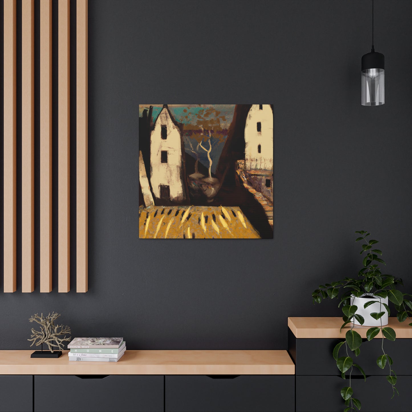 "Georgian Parade Scene" - Canvas