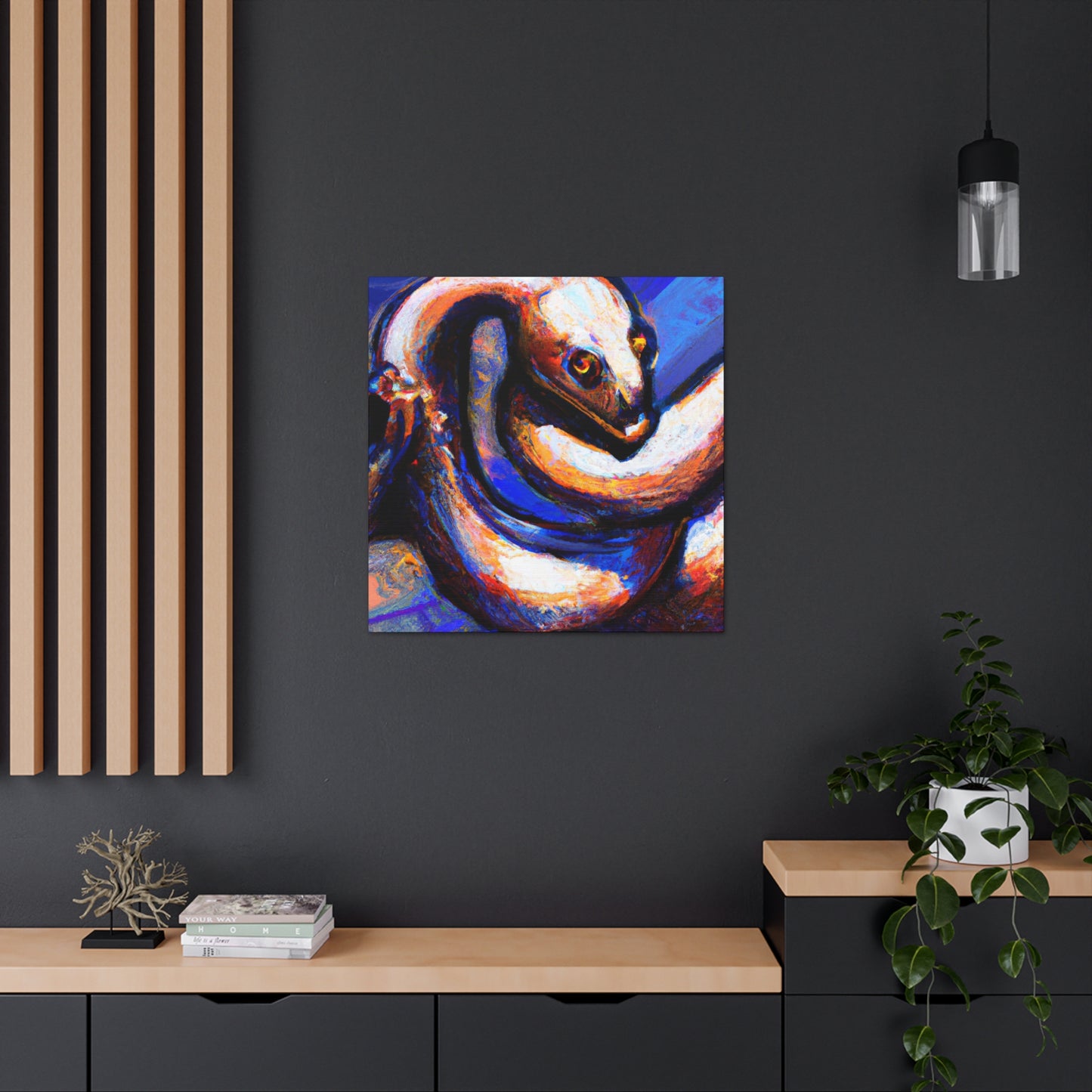 "Eel in the Dreamscape" - Canvas