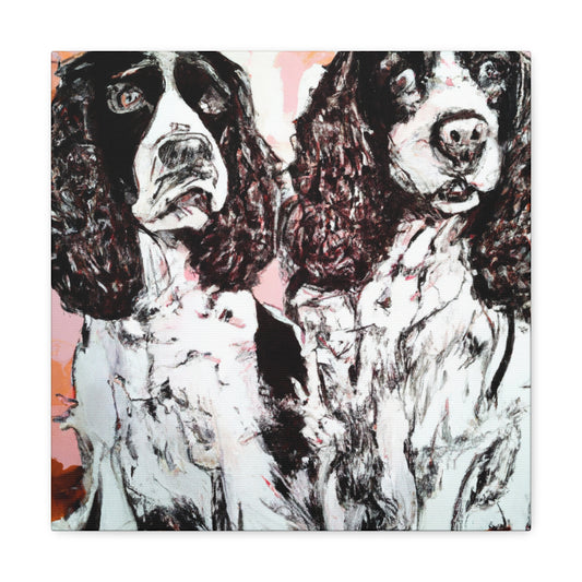 "Spaniel of the Streets" - Canvas