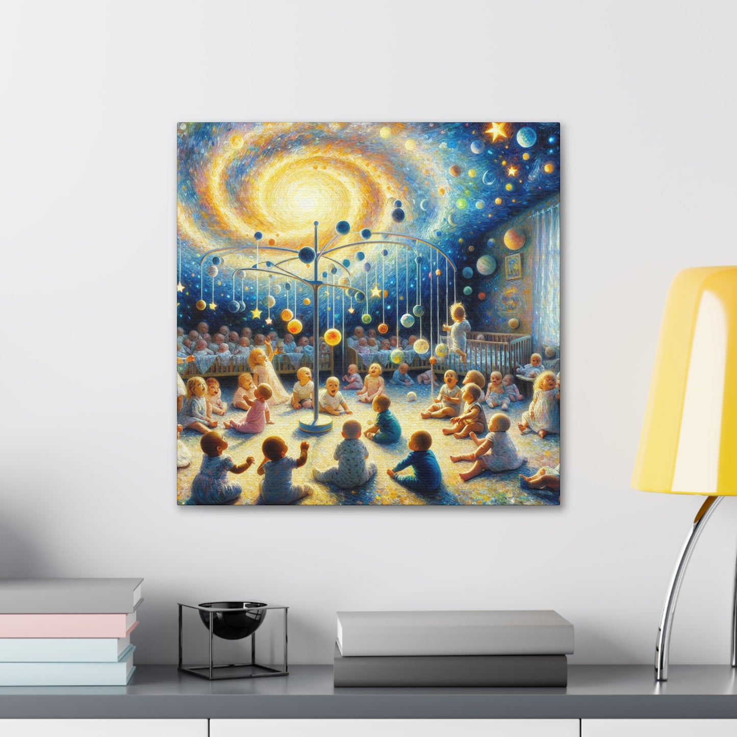 Starry Celestial Reverie - Canvas