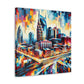 "Vibrant Nashville Melodies" - Canvas