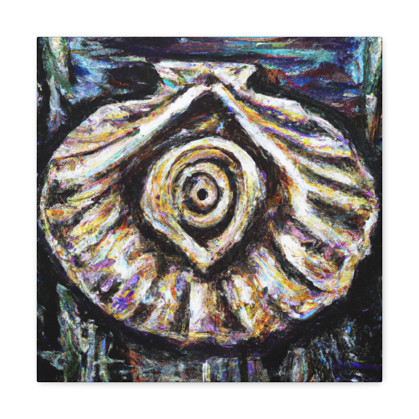 Clam at Sunrise Impression - Canvas