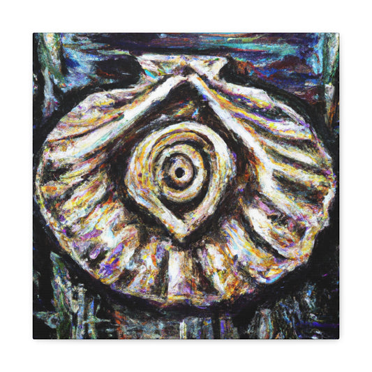 Clam at Sunrise Impression - Canvas