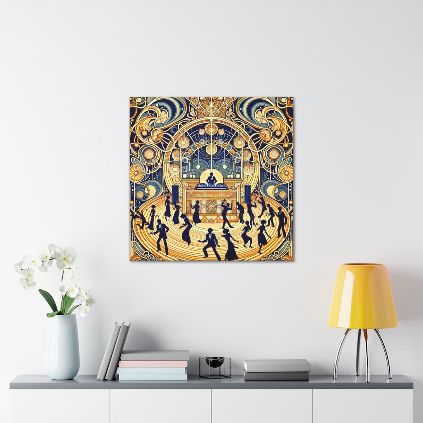 Ethereal Victorian Revelry - Canvas