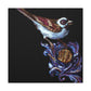 "Song Sparrow Delightful Singing" - Canvas