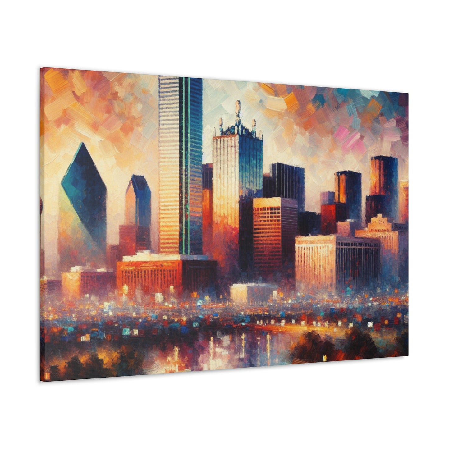 "Dallas Dreamscapes Delight" - Canvas