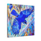 "Bluebird of Impressionism" - Canvas