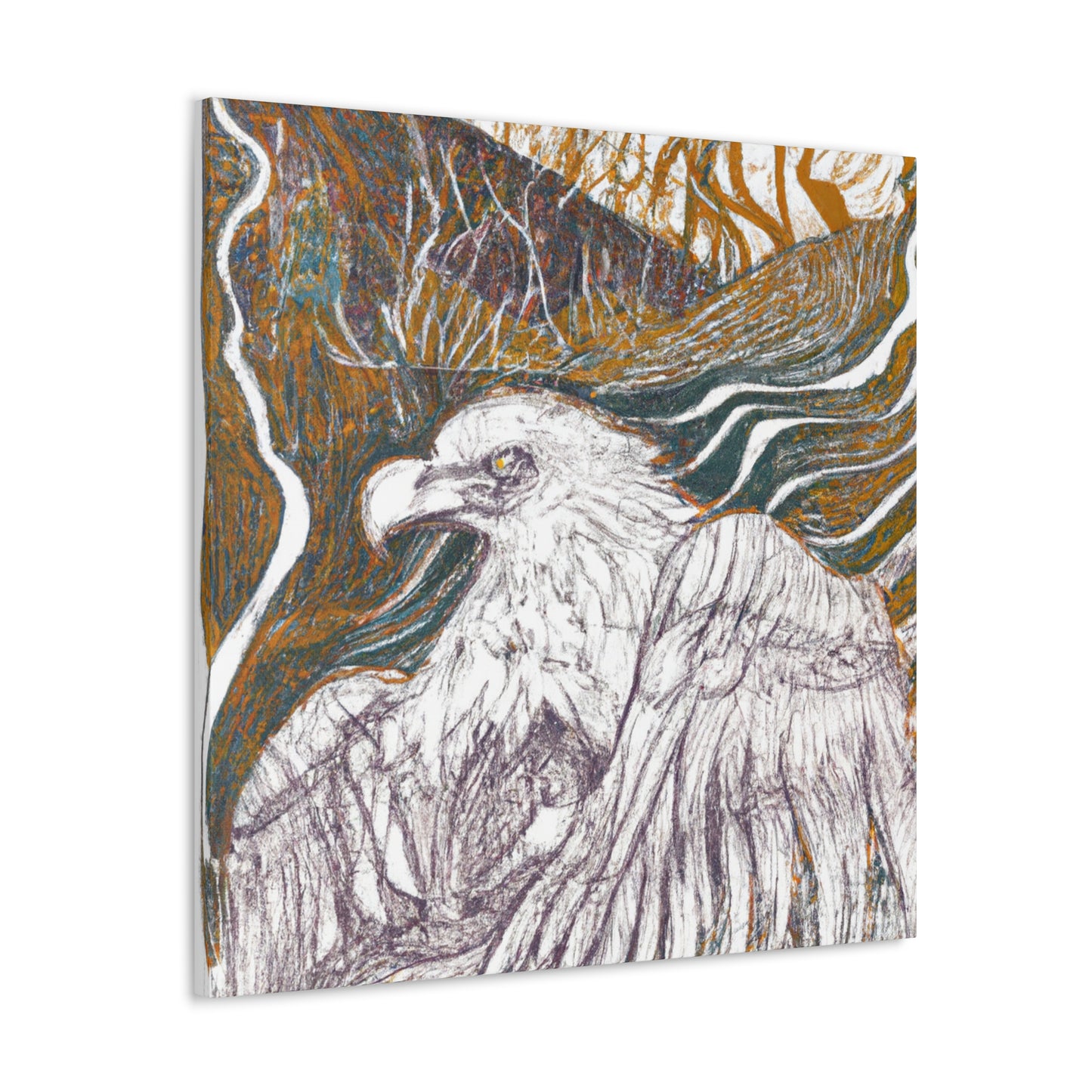 "Eagle In Splendour Supreme" - Canvas