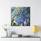 "Hydrangea in Abstraction" - Canvas