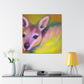 "Wallaby in Impressionism" - Canvas