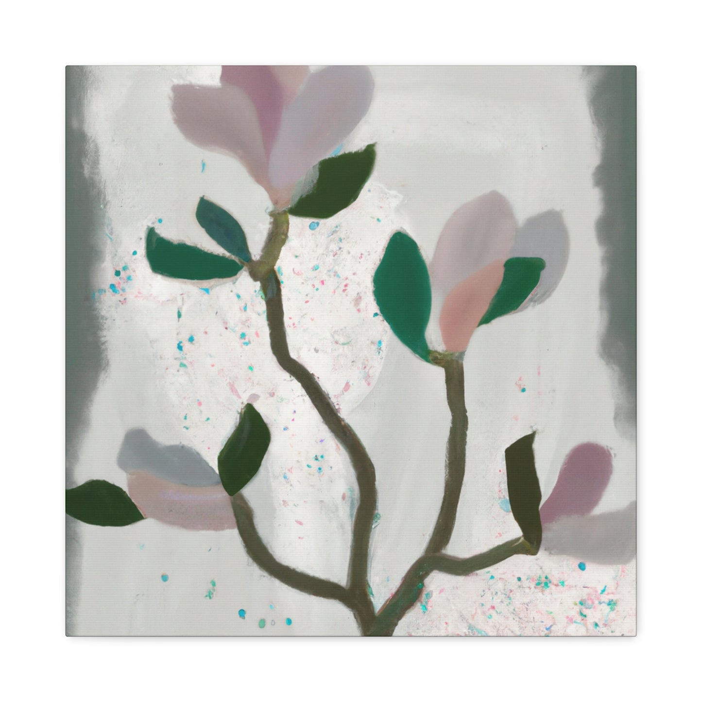 "Magnolia's Lush Canopy" - Canvas