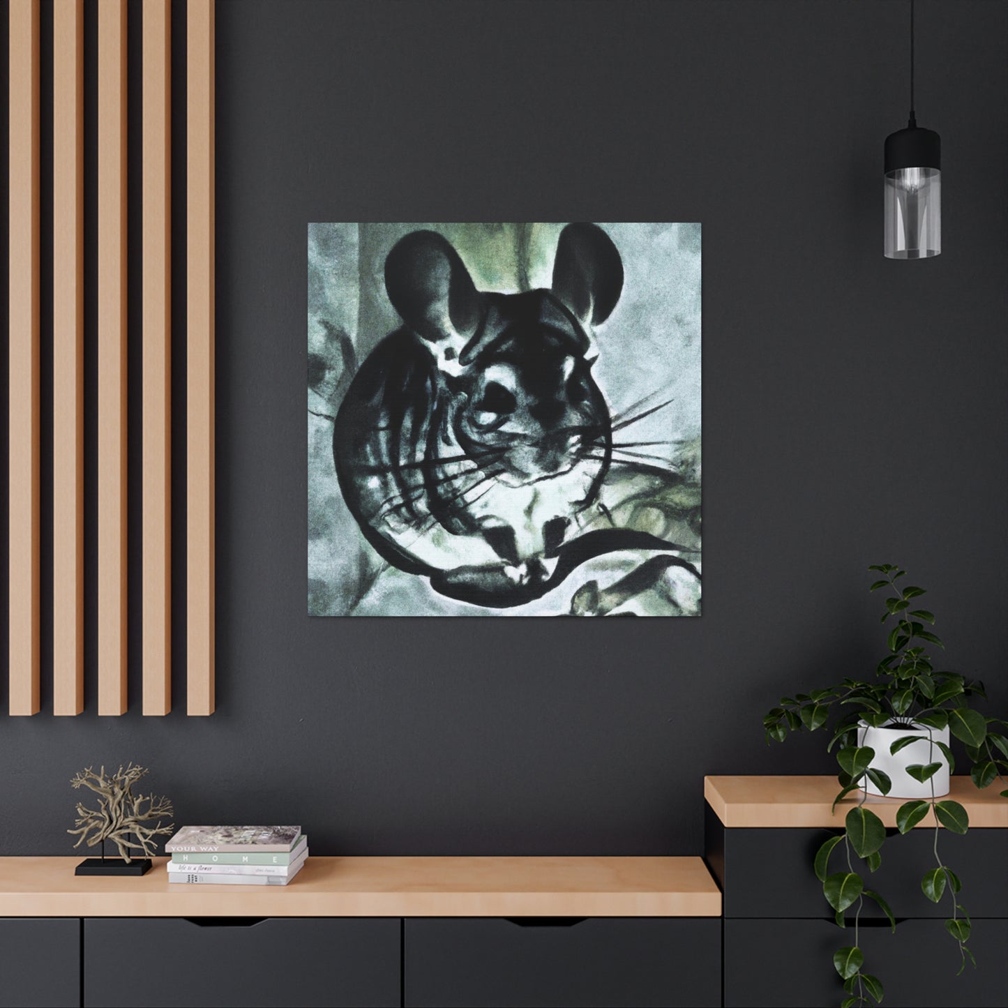 Chinchilla Abstractionist Dream - Canvas