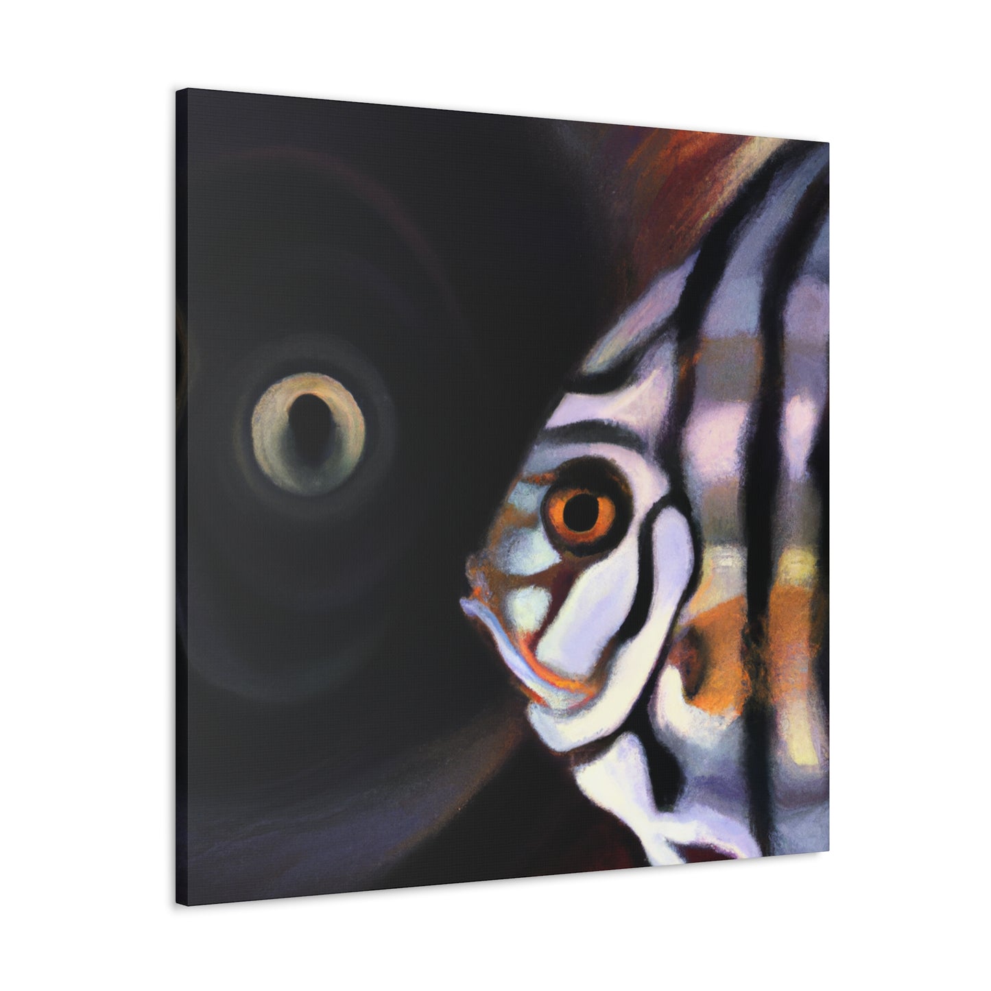 "Discus Dance in Light" - Canvas