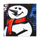 Snowman Winter Wonderland - Canvas