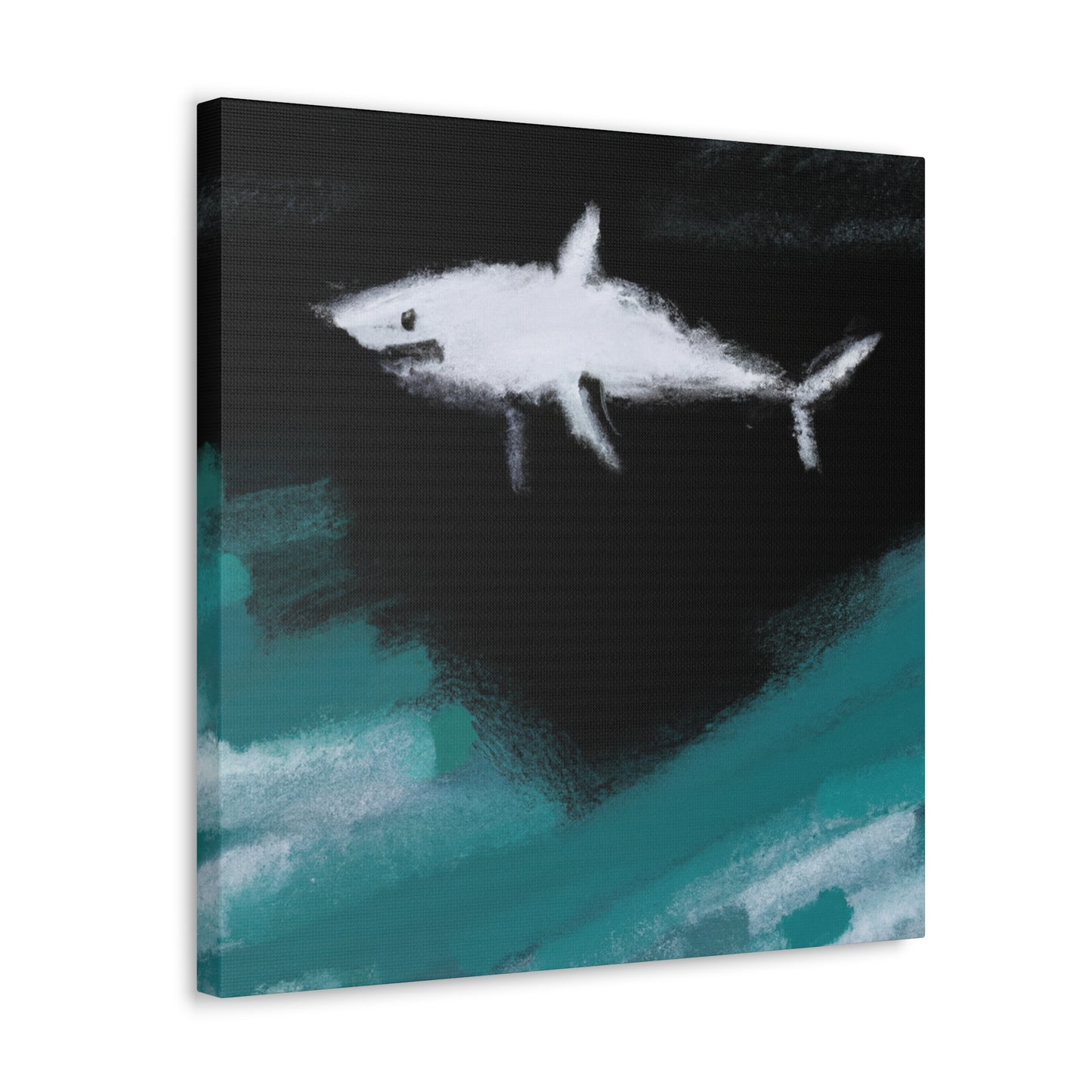 "Shark in the Streets" - Canvas