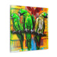 Parrots in Senegal - Canvas