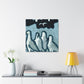 Sea Birds in Flight - Canvas