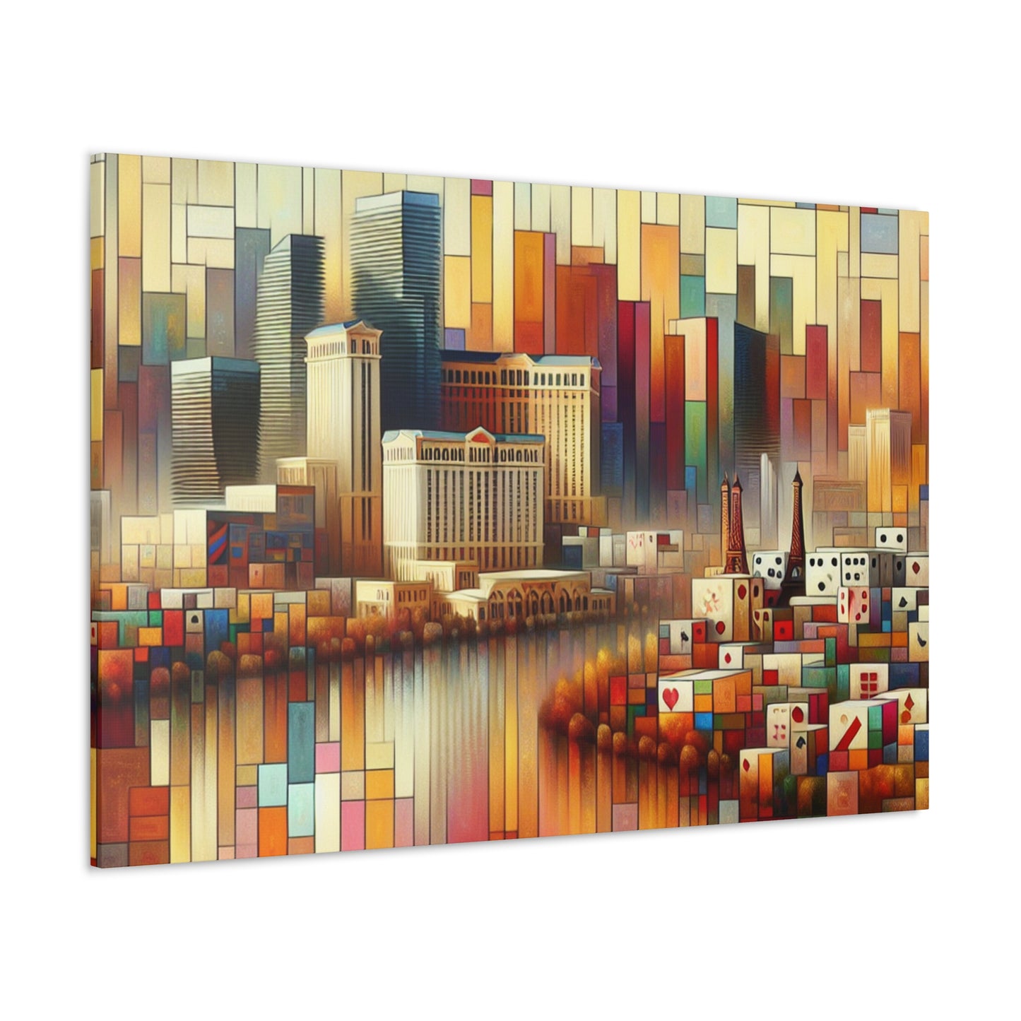 Vegas Illuminated Dreams - Canvas