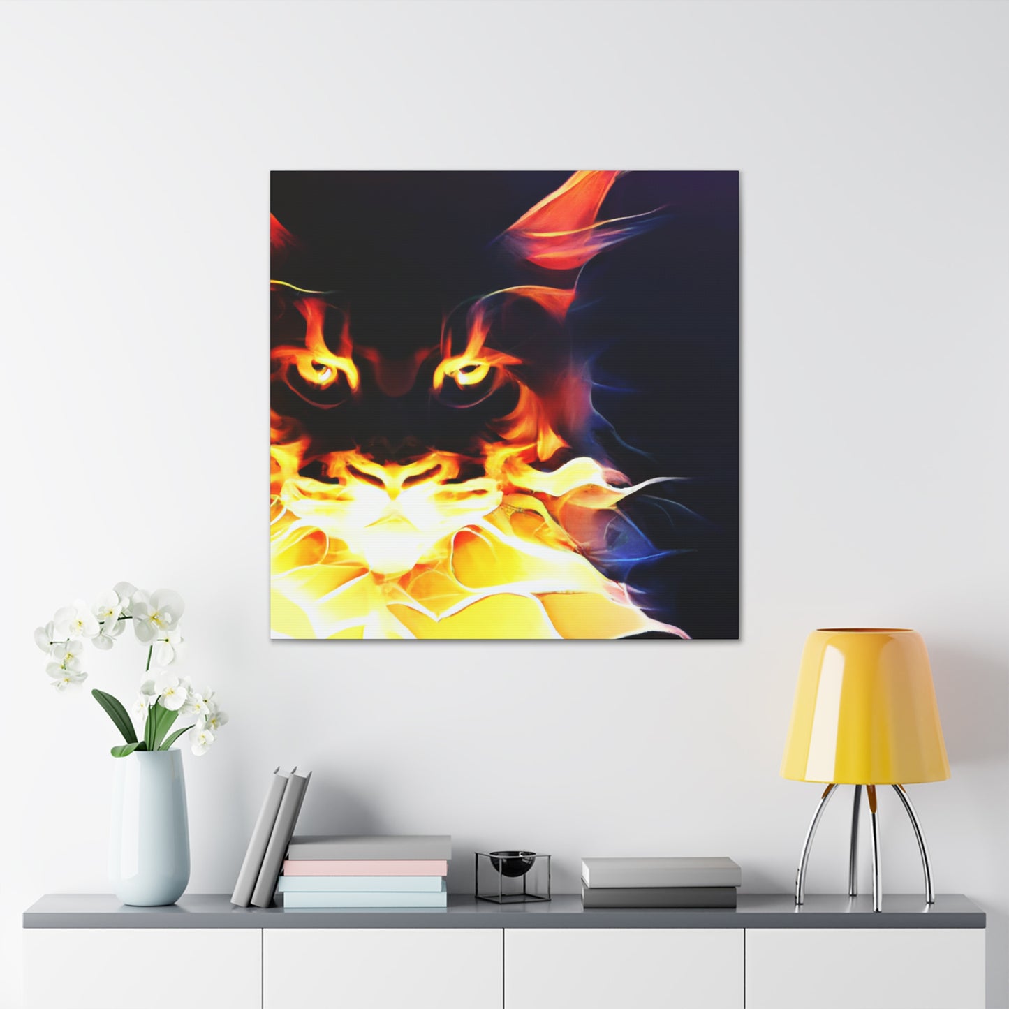 Maine Coon Majesty - Canvas