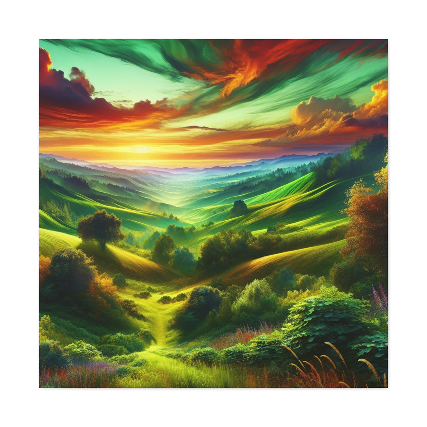 Enchanted Wilderness Whispers - Canvas