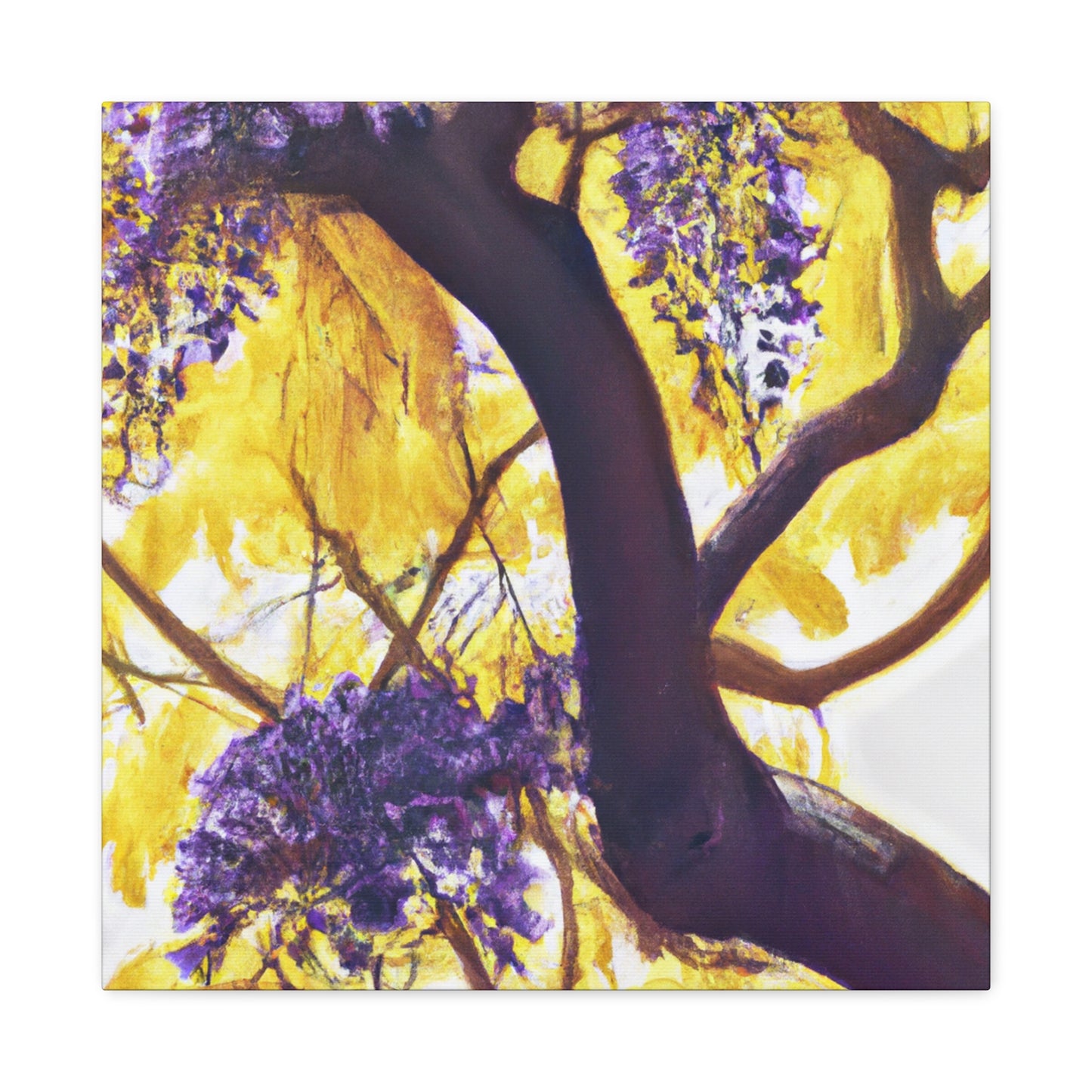 Jacaranda Dreamscape. - Canvas