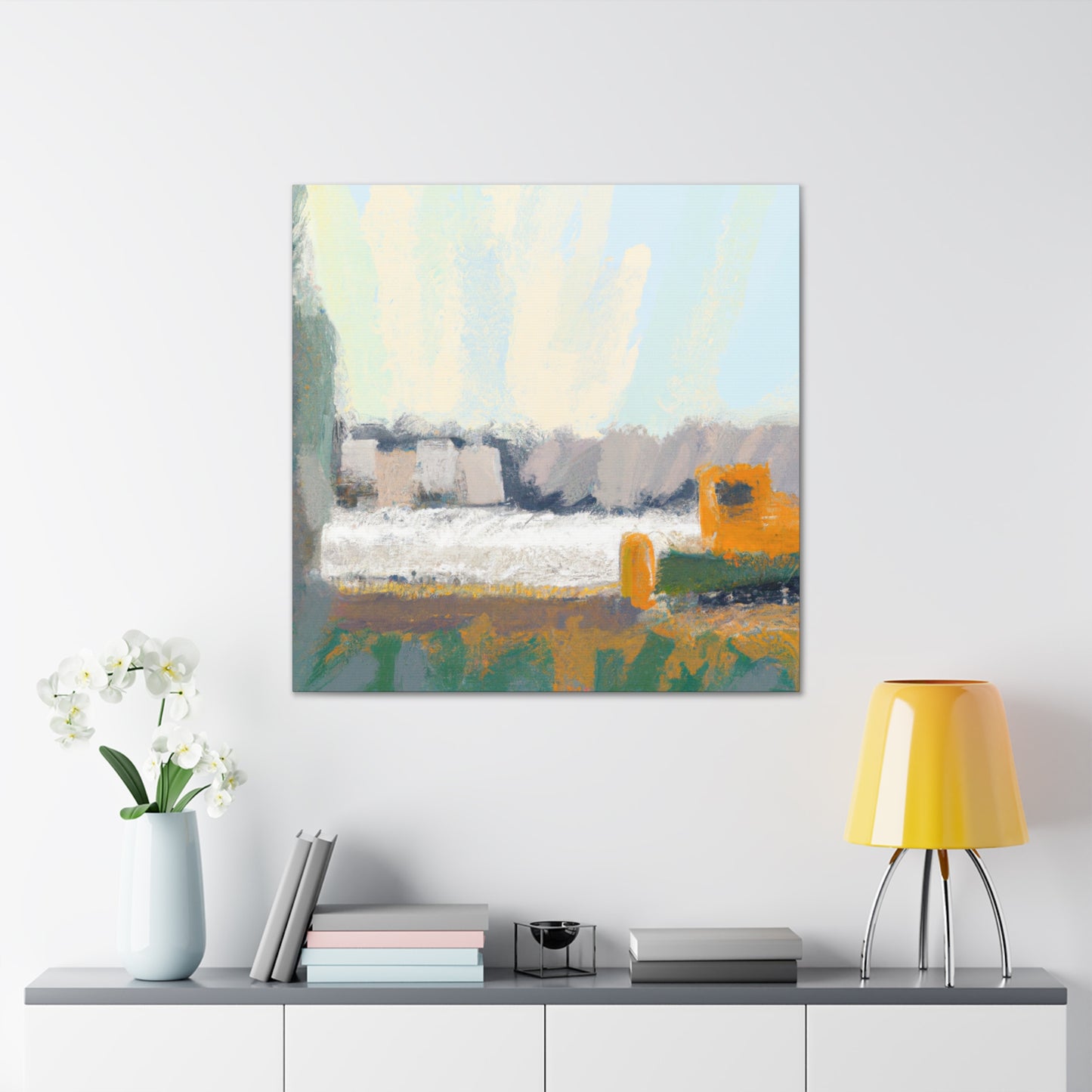 Combine Harvester Dream - Canvas