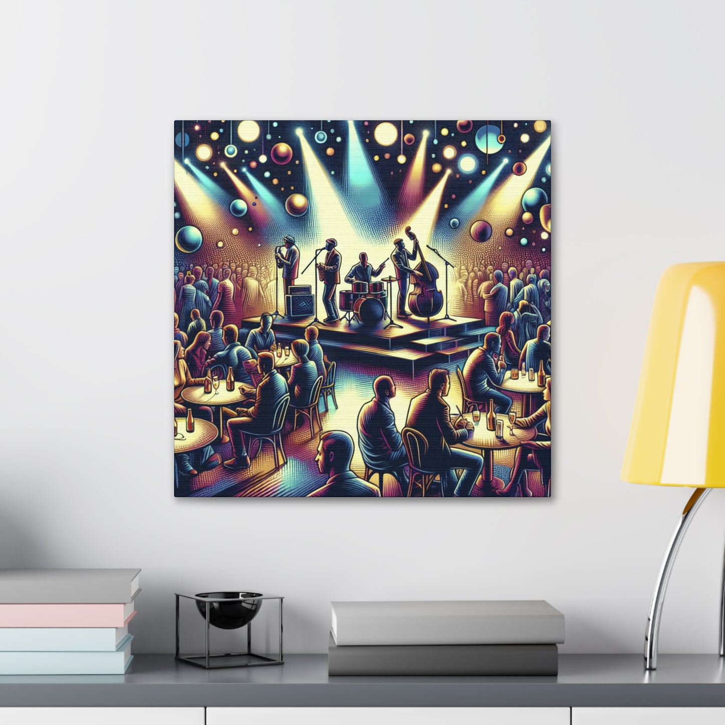 "Melodic Jazz Harmony" - Canvas