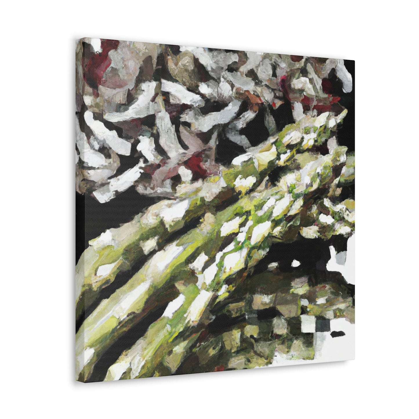 "Asparagus in Springtime" - Canvas