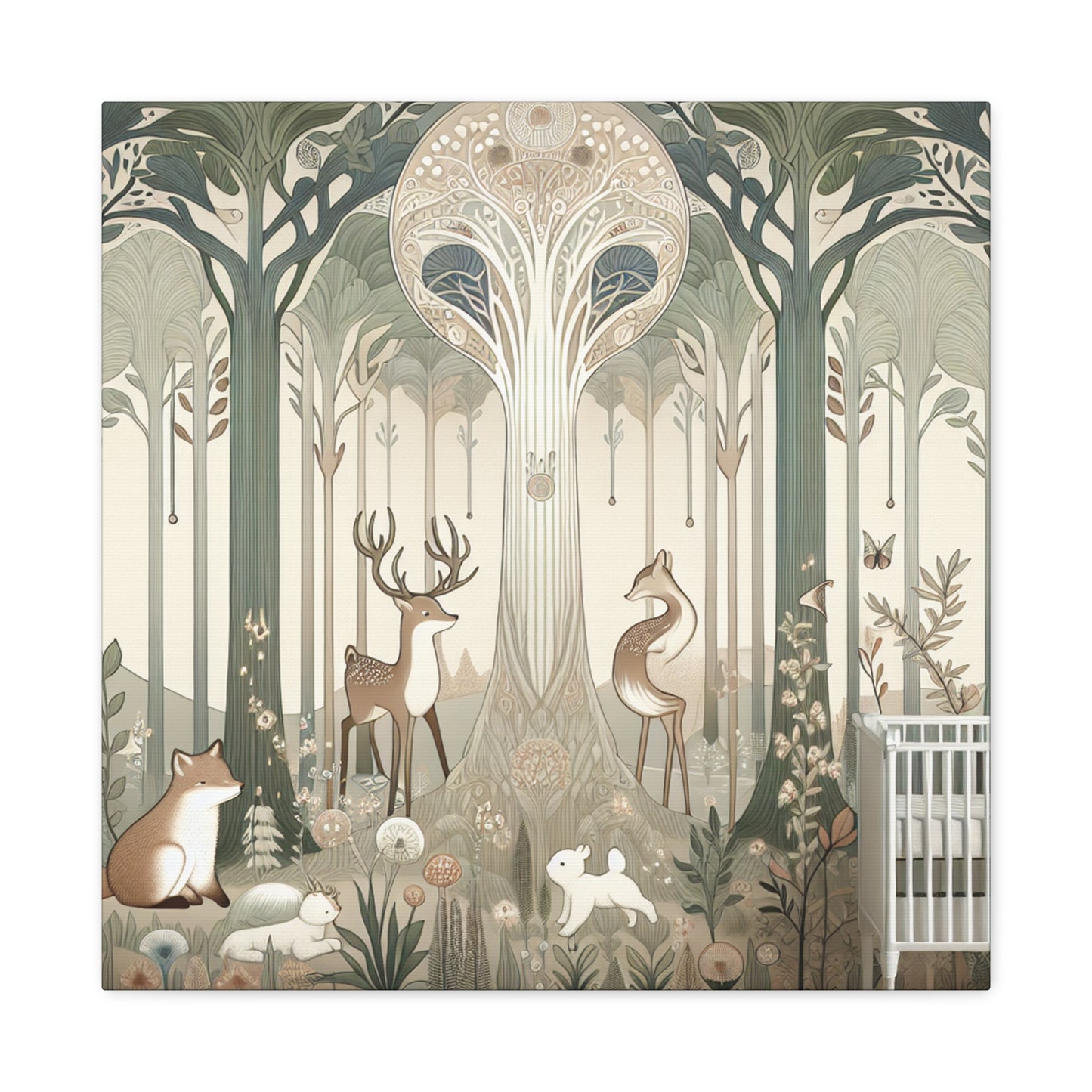 Whispering Woodland Whimsy - Canvas