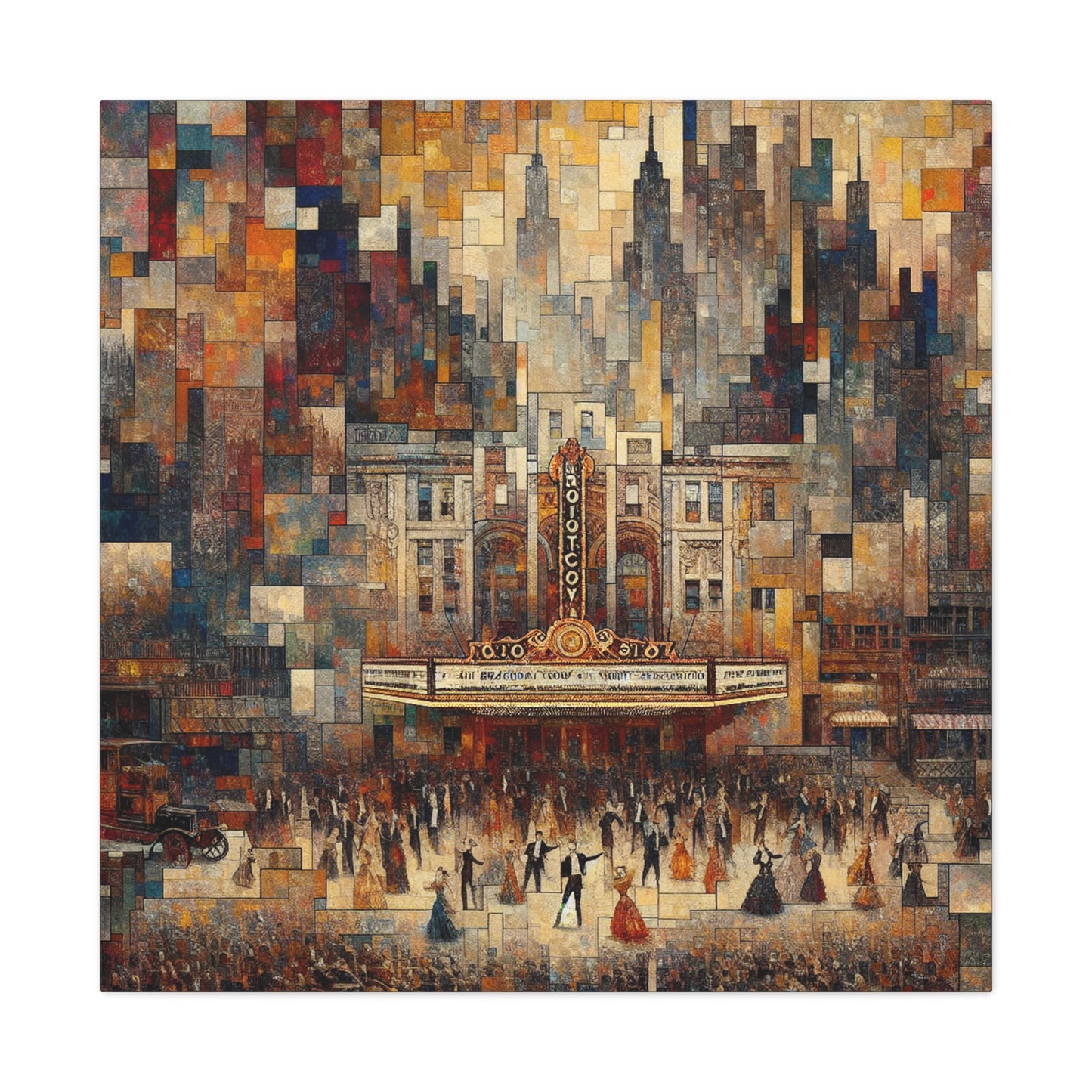 Dazzling Broadway Extravaganza - Canvas