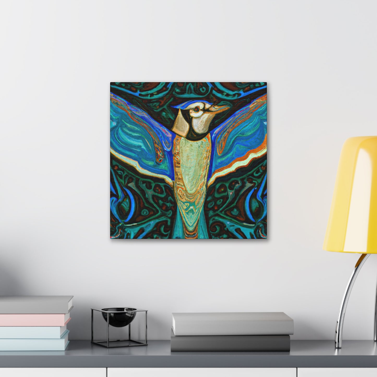 Blue Jay Symphony' - Canvas