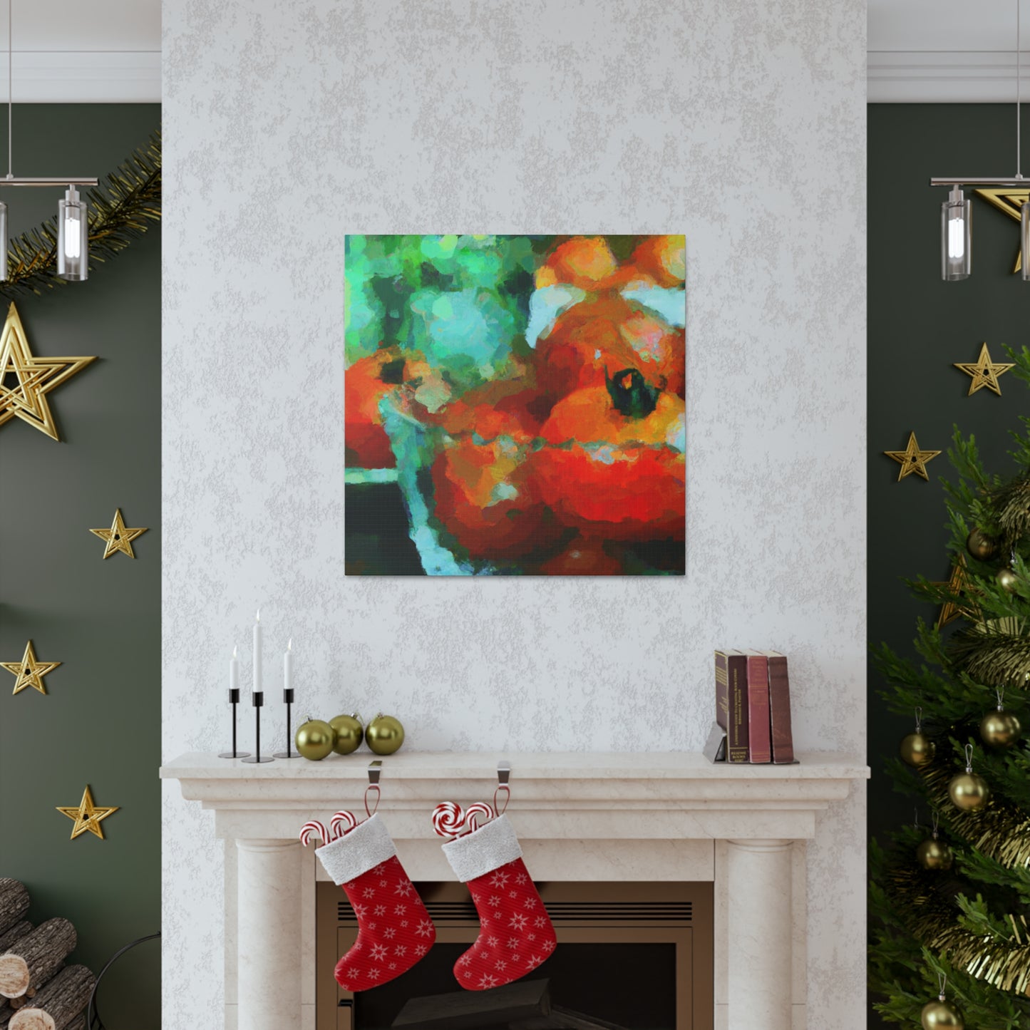 Tomato Passion Trees - Canvas