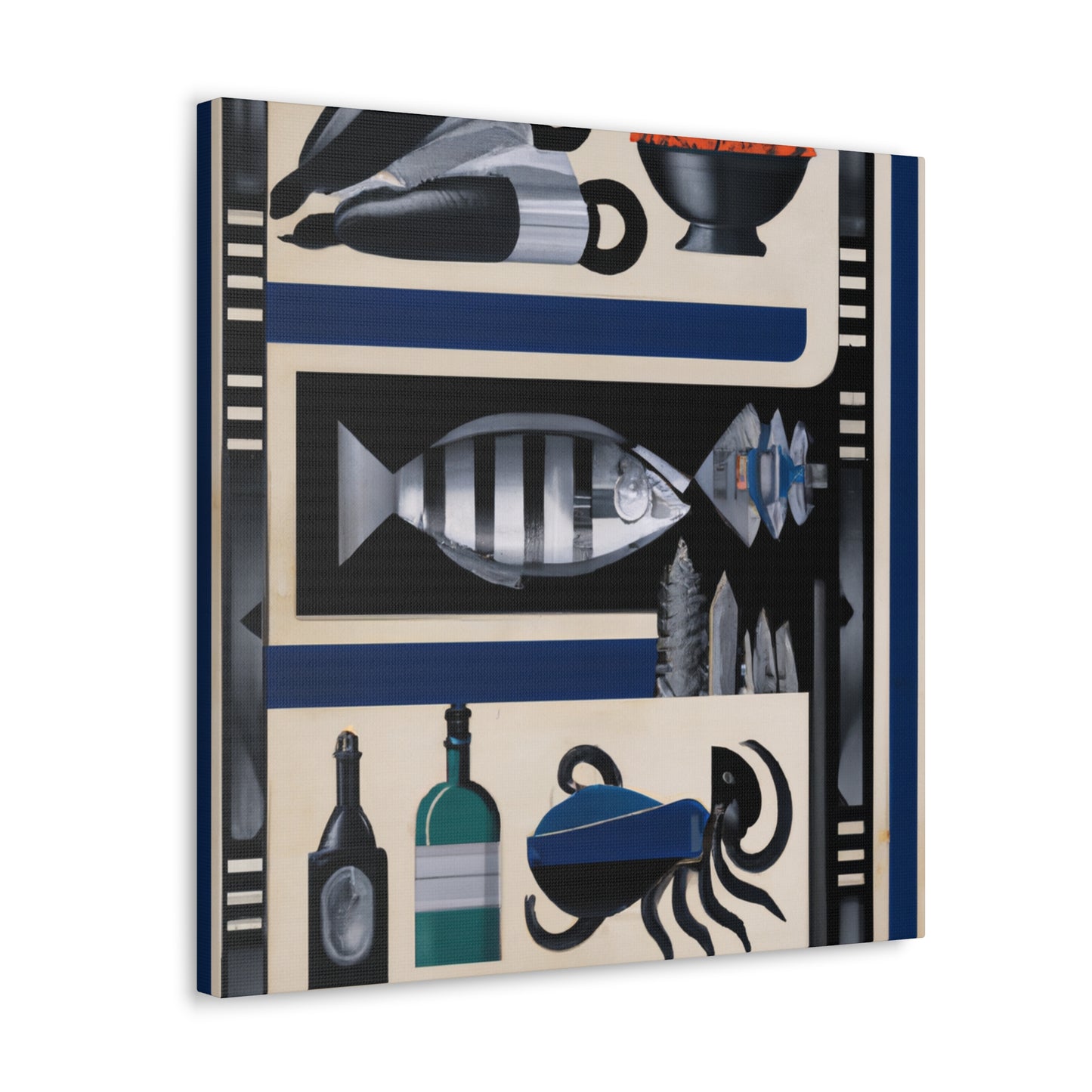 Seafood Glamour Spray - Canvas